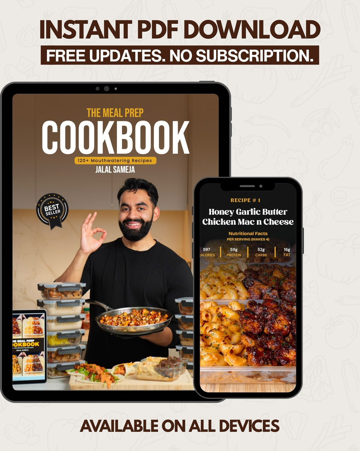 Jalal's Complete Recipe Collection  ( 2 eBooks )