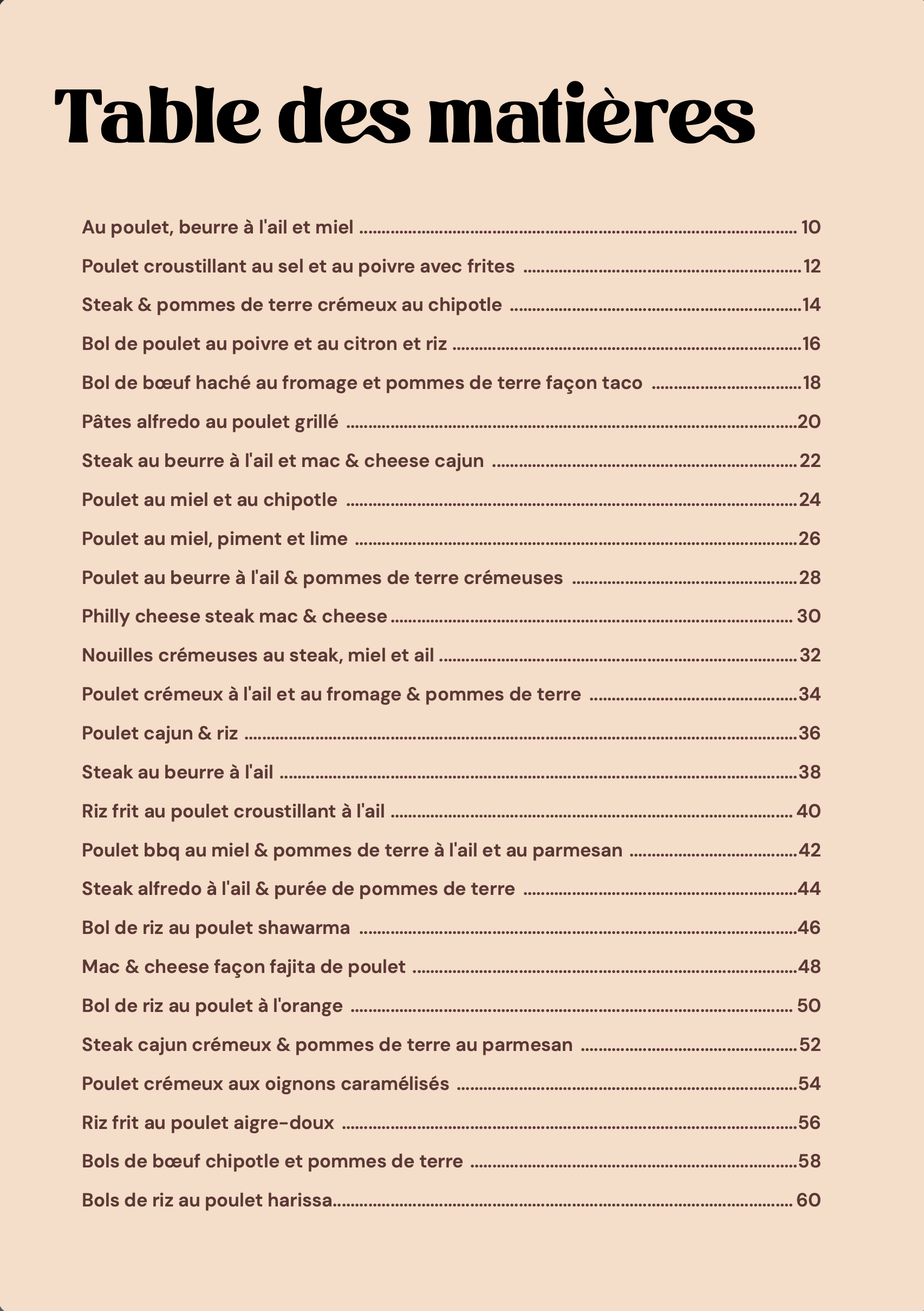 Meal Prep Livre de Cuisine (eBook)